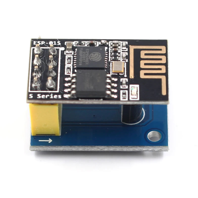 Быстрая Бесплатная Доставка 5 шт. ESP8266 ESP 01 01S DS18B20 температура WiFi беспроводной узел