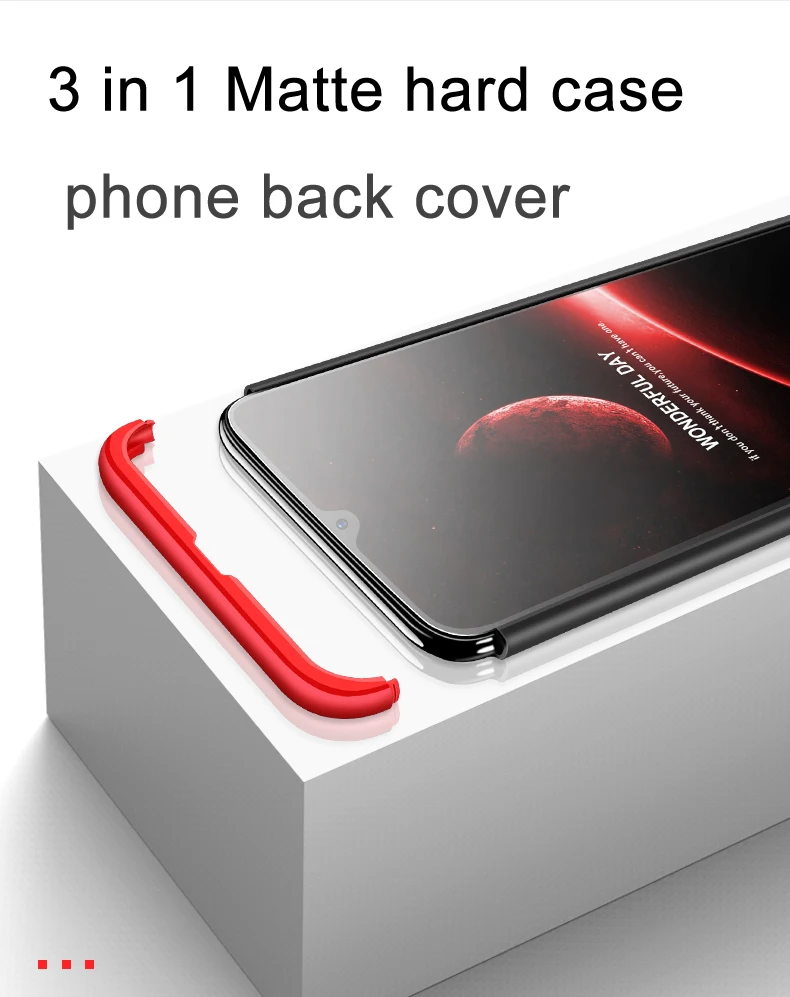 360 чехол роскошный защитный чехол для samsung Galaxy M10 M20 M30 A10 A30 A50 A40 A70 A20 A60 Жесткий Бампер Чехол чехол для телефона