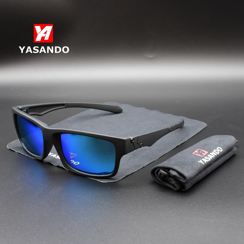 Солнцезащитные очки для мужчин и женщин 2019 YASANDO поляризованные линзы зеркальная