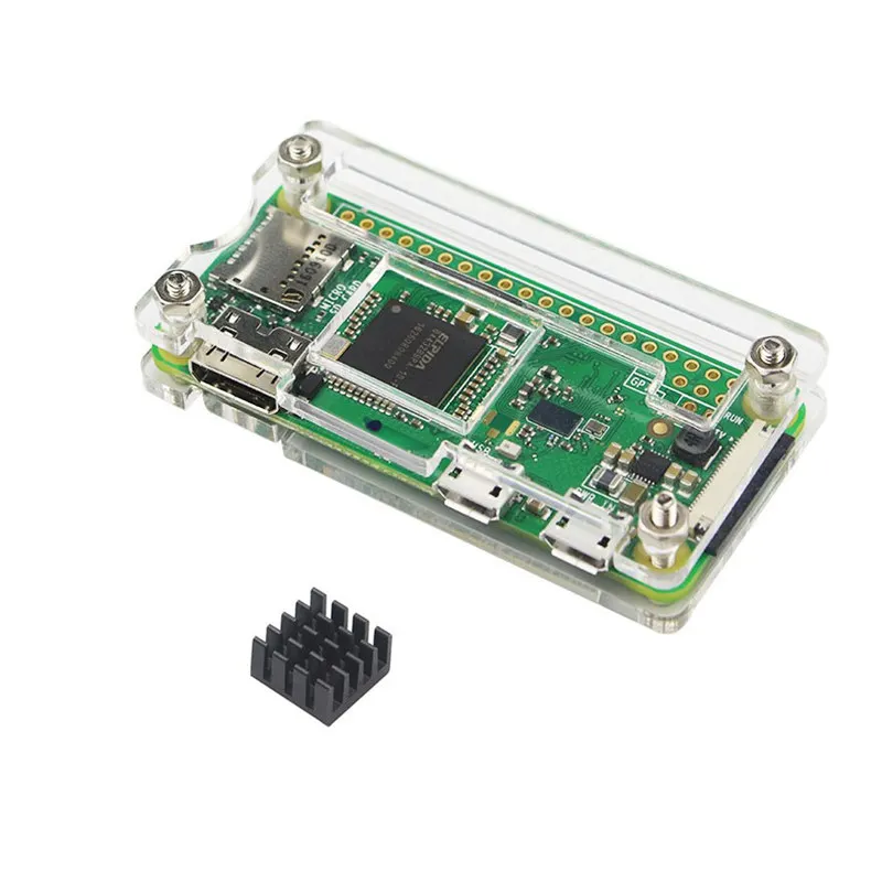 Raspberry Pi Zero 1.3 or W Starter Kit+Acrylic Case+GPIO Header+16G SD Card+Power Adapter+HDMI Cable | Компьютеры и офис