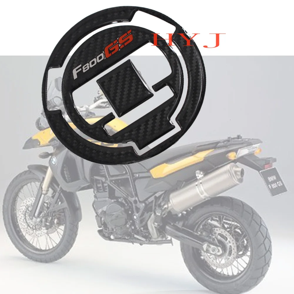 3D углеродистая мотоциклетная газовая крышка топливного бака наклейка из