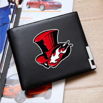 Горячие игры персона 5 P5 печать унисекс Длинный кошелек из искусственной кожи короткие бумажник Рен Амамия аниме держатель для карт из ПУ кожаный кошелек - Цвет: 9