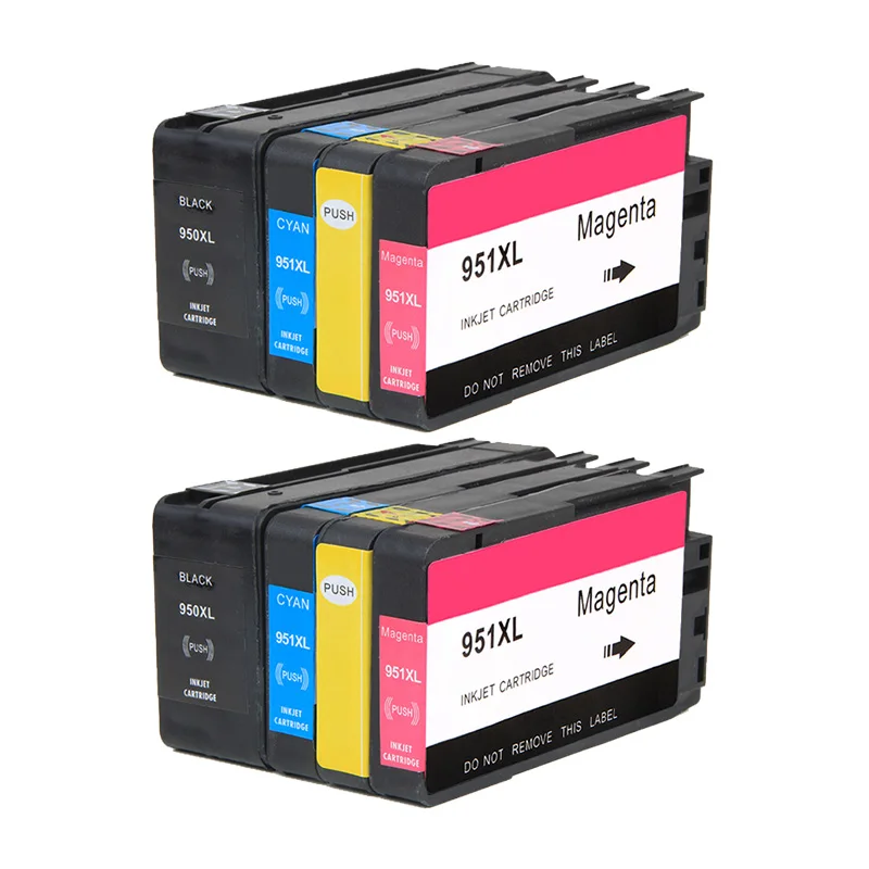 HWDID совместимый картридж с чернилами Замена для hp 950 951 xl для hp Officejet Pro 8100 8600 8610 8620 8630 251dw 276dw 8650 - Цвет: 950 2BK 2C 2M 2Y