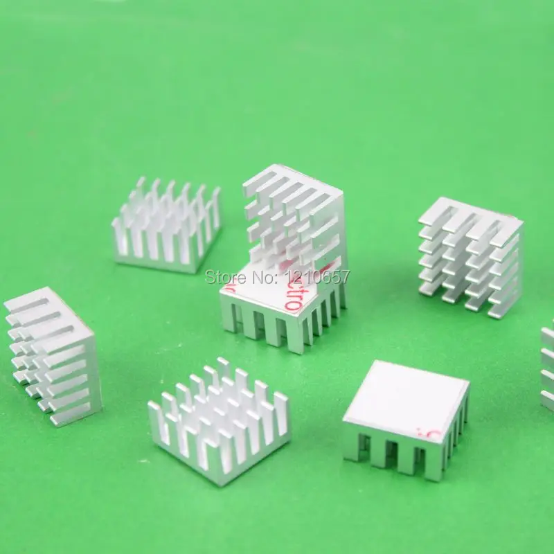 8 шт./партия алюминиевые радиаторы 15x15x8 мм|ddr connector|ic proddr |