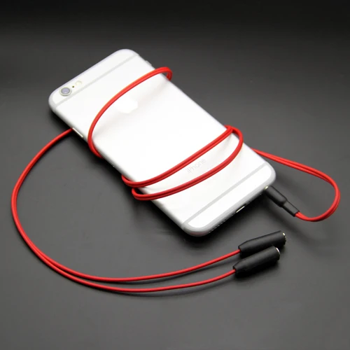 Разветвитель для наушников с разъемом 3 5 мм адаптер 1 штекера на 2 гнезда