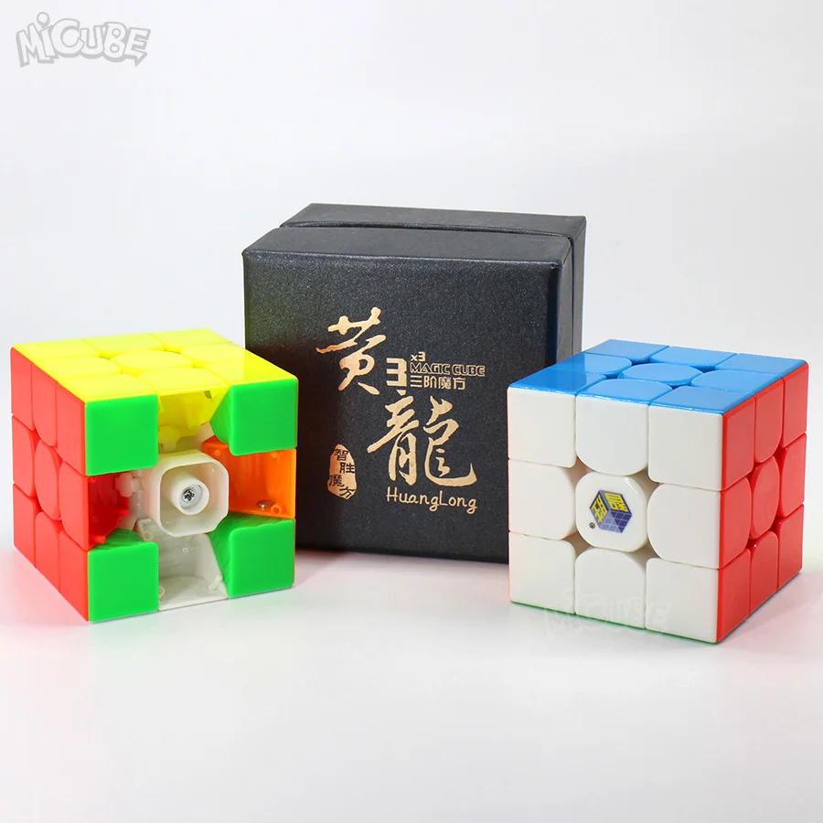 Yuxin Huanglong 3x3 магнитные скоростные магические кубики 3x3x3 Cubo Magico 3*3 Игра-Головоломка Развивающие игрушки для детей