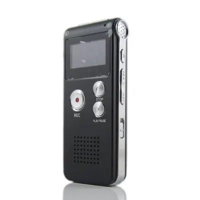 Перезаряжаемый 8 Гб цифровой Аудио Диктофон Телефон MP3-плеер ET рекордер плеер