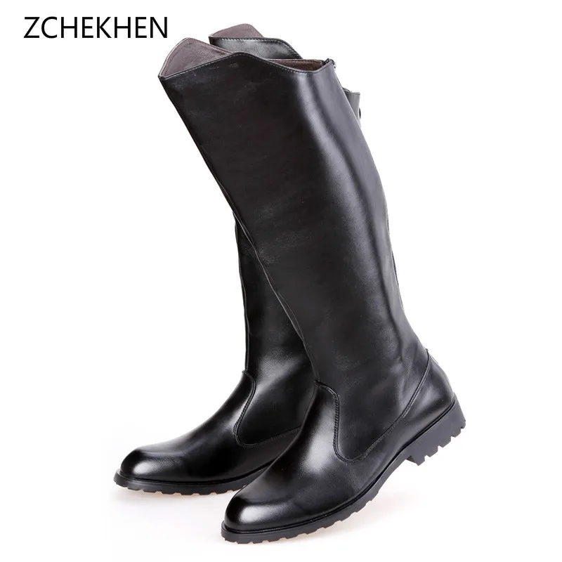 Мужские ботинки в британском ковбойском стиле|hombre|hombre zapatillas |