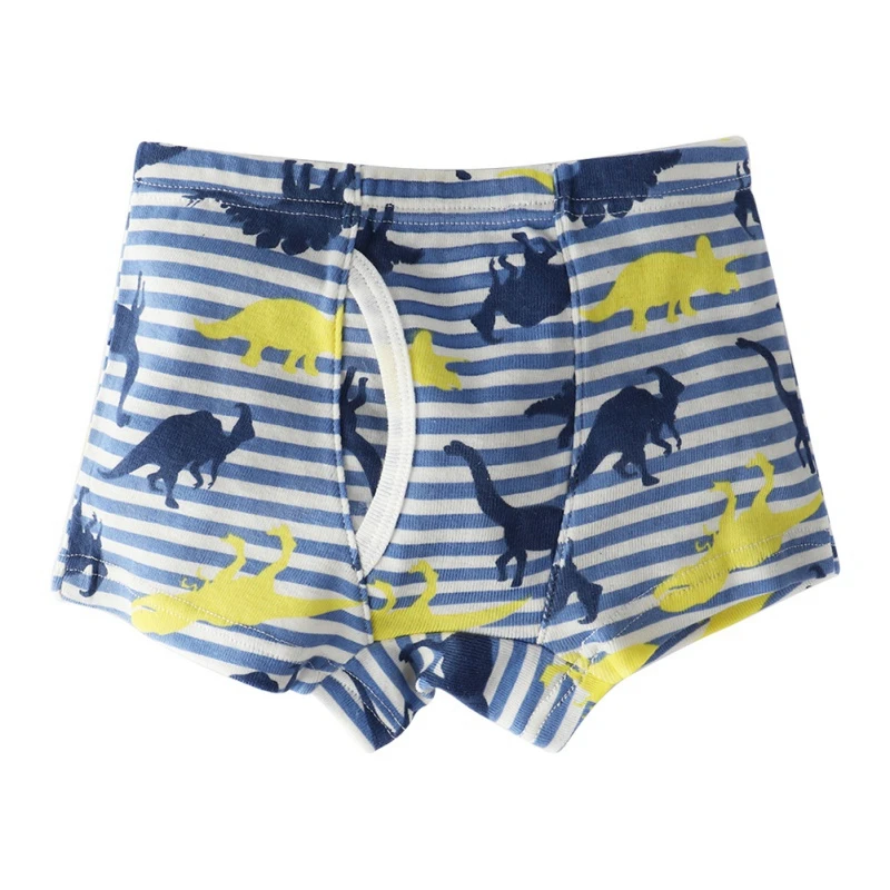 3 шт./упак. нижнее белье для мальчиков детские хлопковые трусики с принтом