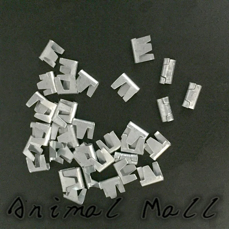 1200 шт. клетка для питомцев голубь курица кролика пряжка Железная монтажный