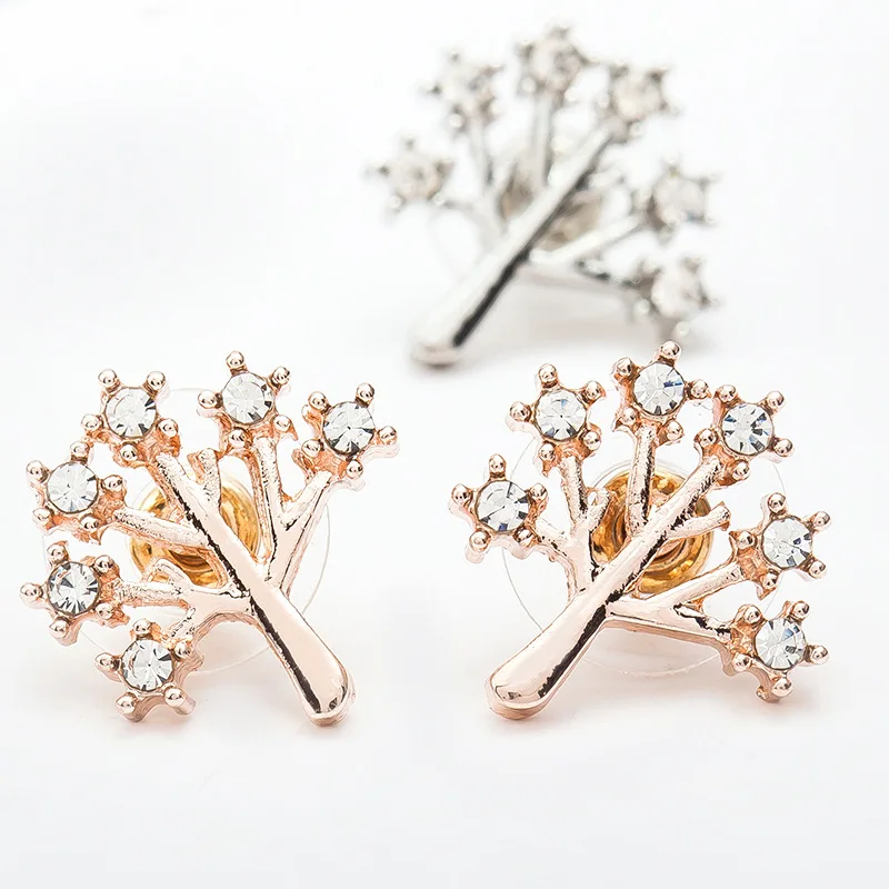 Модный дизайн новые милые серьги цвета дерева ювелирные изделия аксессуары |