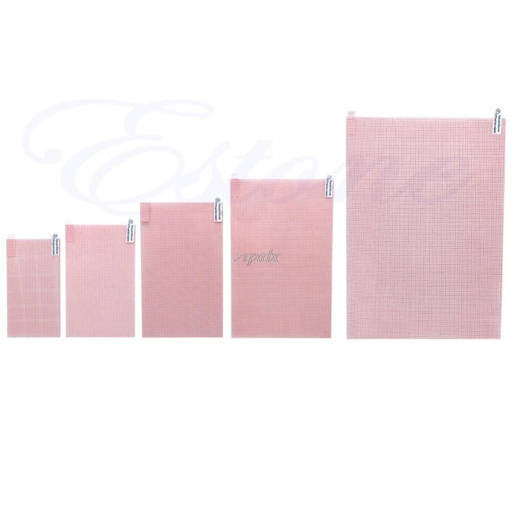 Novelty 6&quot 10&quot 2pcs LCD Screen Protector DIY Guard Film Cover For Phone Tablet Whosale&ampDropship|Защитные стёкла и