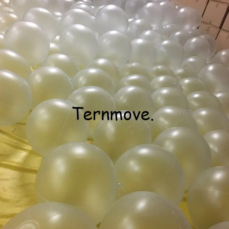 Прозрачный рекламный матовый пляжный шар 80 см Рождественский праздничный