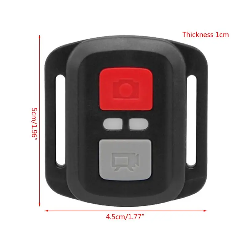 Black Waterproof Wireless 2.4G Remote Control Shutter for EKEN H9R H8R H6S H7S H5S PLUS Sport Action Camera DV Controller qiang |