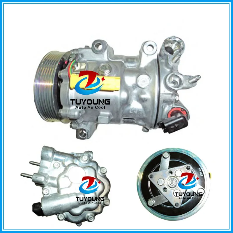 Автомобильный Компрессор переменного тока 6V12 7V16 7C16 для CITROEN C5 C6 PEUGEOT 407 508 607 1807 1803F