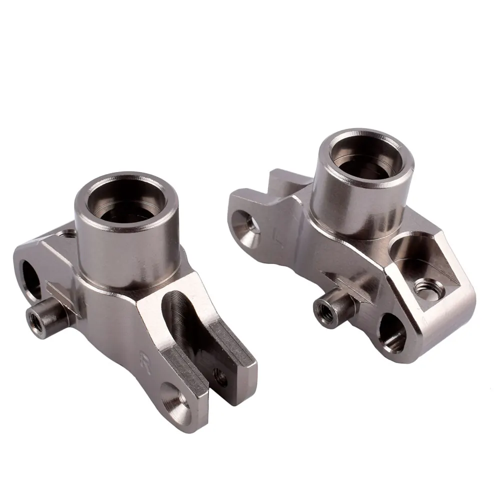 2 шт. сплав Алюминиевый задний хаб Перевозчик (L/R) для Rc хобби модель автомобиля 1:10