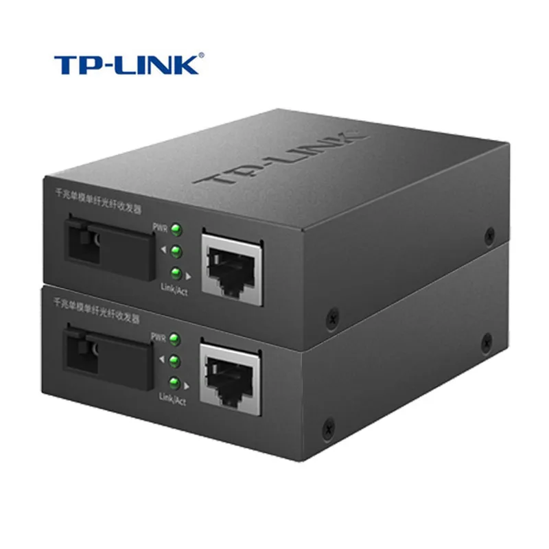 TP Link TL FC311A/B 20 одномодовый гигабитный волоконный трансивер SC 1 25 Gbps медиа
