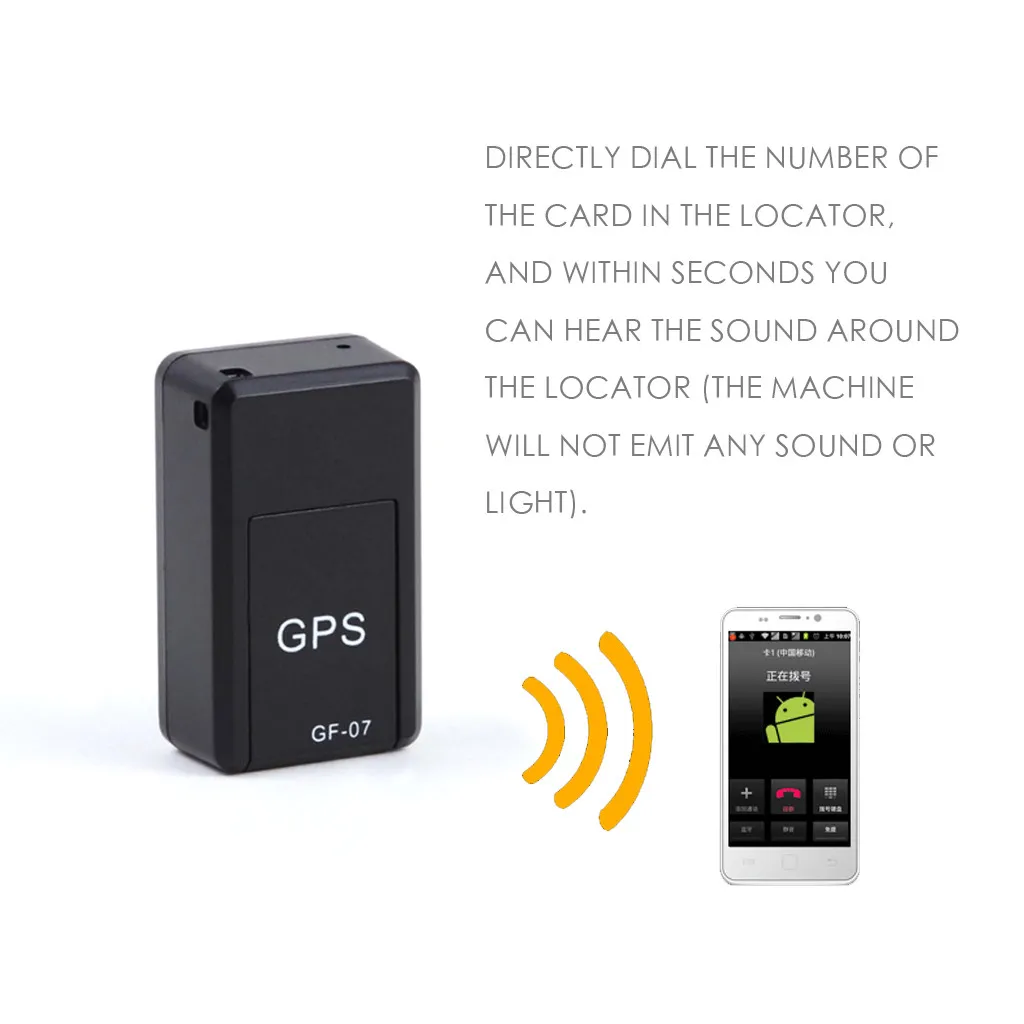 Мини-GPS-трекер ABS для автомобиля магнитный локатор автомобильный GPS-трекер с