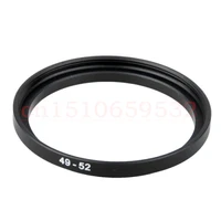 10pcs 49 52mm 49mm 52mm 49 to 52 step down filter ring adapters lens lens hood lens cap and more