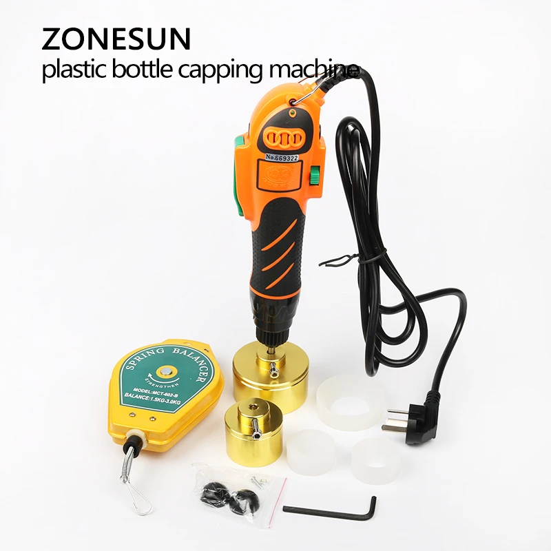 ZONESUN ручная крышка для бутылки Пинцет инструмент пластиковая бутылка масла дыма