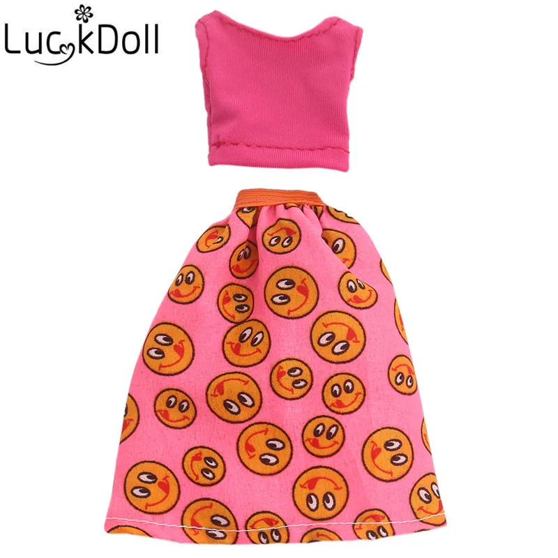 LUCKDOLL 12 комплектов модных вечерних платьев размер 11 8 дюйма аксессуары для одежды