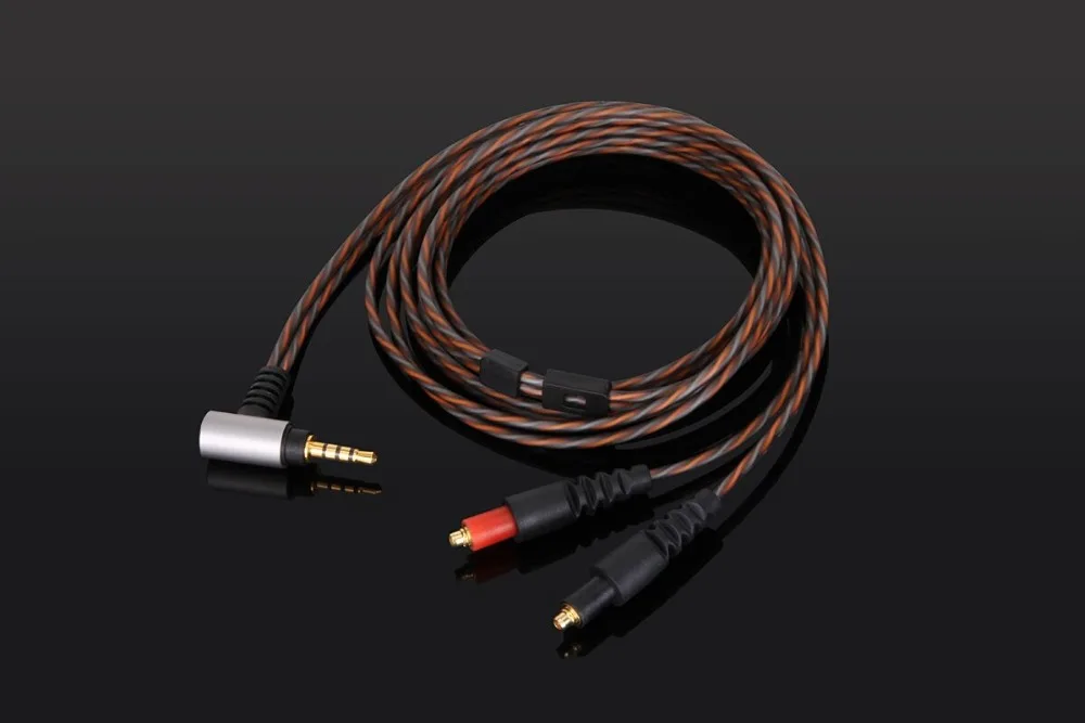 2,5 мм обновленный сбалансированный аудио кабель для наушников Shure SRH1440 SRH1840 SRH1540
