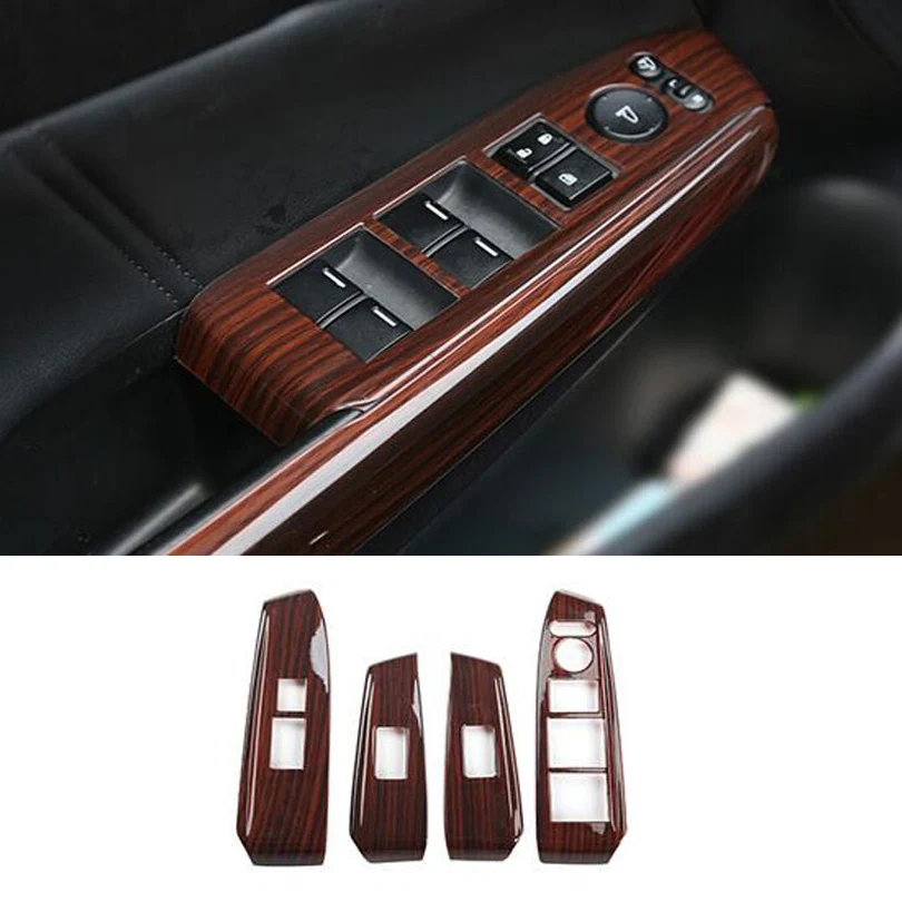 JXKaFa для Honda Accord 8th Eight Generation 2008-2012 LHD переключатель подъема окна автомобиля украшение крышка отделка наклейки Стайлинг автомобиля