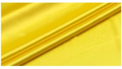 2 yellow 19 момме 140 см ширина эластичная шелковая атласная ткань для шелкового платья шелковая одежда HL297 - Цвет: 2 yellow