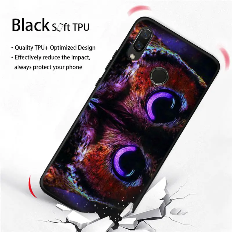 Крутой черный чехол ТПУ для huawei Honor 20 Pro 10 9 9i 8 Lite 8X 8C 7A 7X V20 View 20 чехол Etui