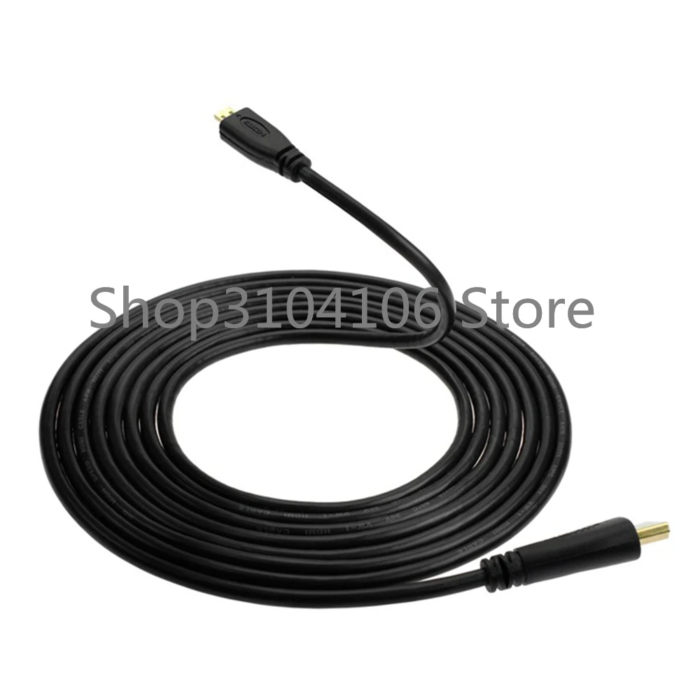 Совместимый с HDMI кабель 1 м 5 3 Micro к штекер 4 в 3D адаптер преобразователь Бесплатная