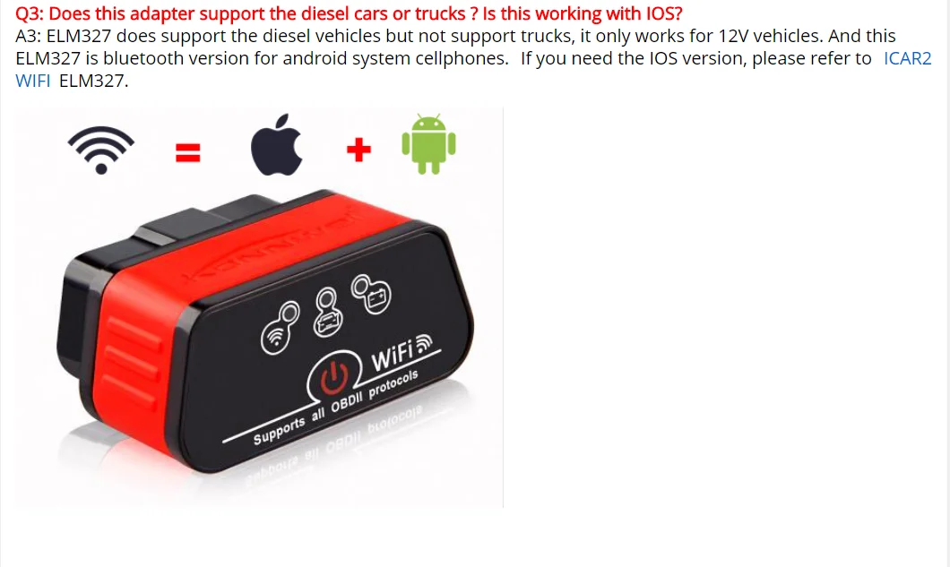 Горячая ODB 2 OBD2 EML327 V1.5 Диагностический сканер для автомобиля EML 327 ELM 327 v 1,5 OBD2 Bluetooth адаптер на русском Автосканер