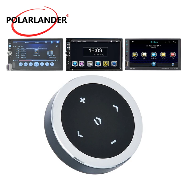 Wireless Bluetooth 3.0 Car Motorcycle Steering Wheel For iOS/Android Media Button Styling Music Player Remote Control Start | Автомобили и