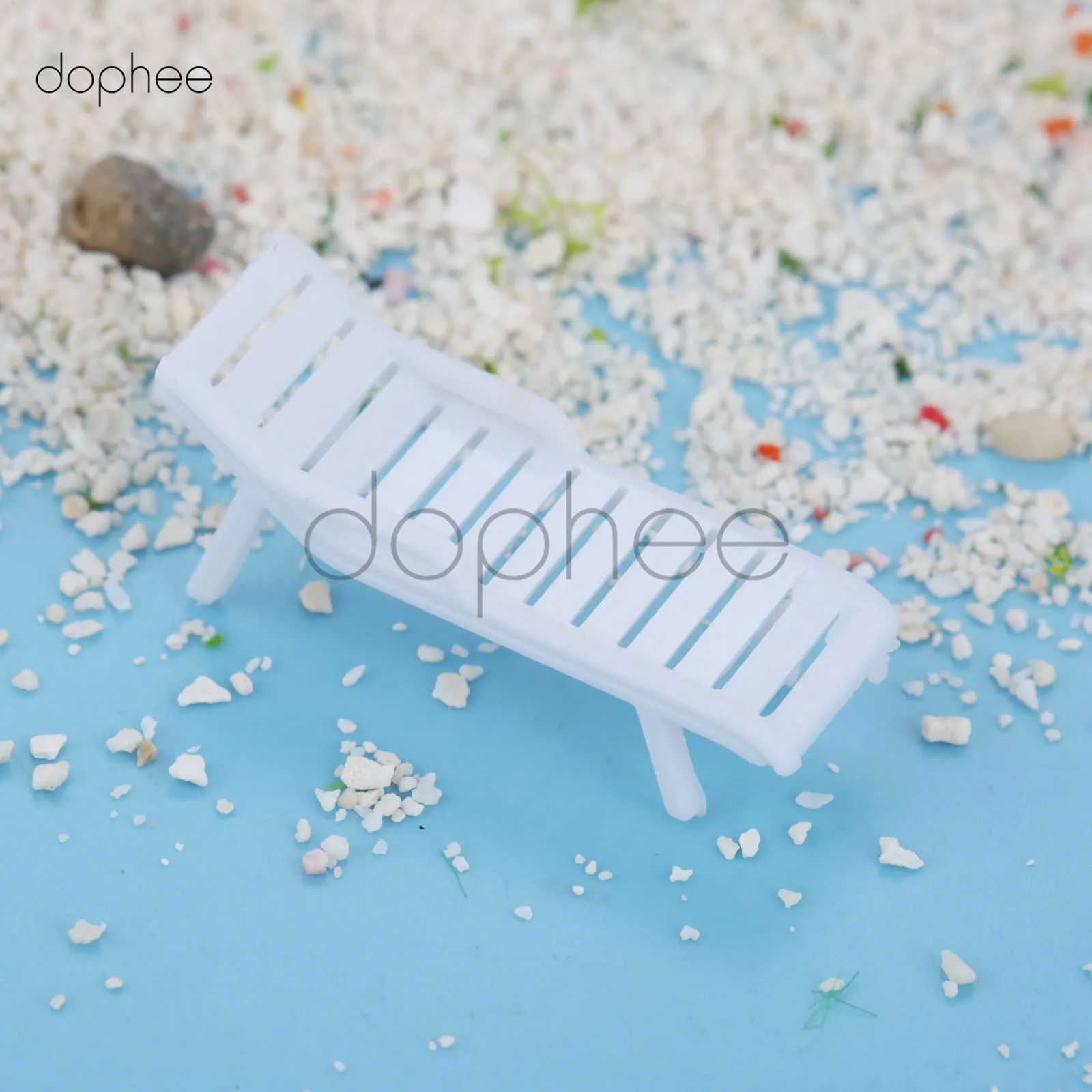 dophee 20pcs 1:50/1:75 Model Train Railway Park Station Platform Streets Leisure Chair Settee Bench Scenery Layout HO Scale Toy | Дом и сад
