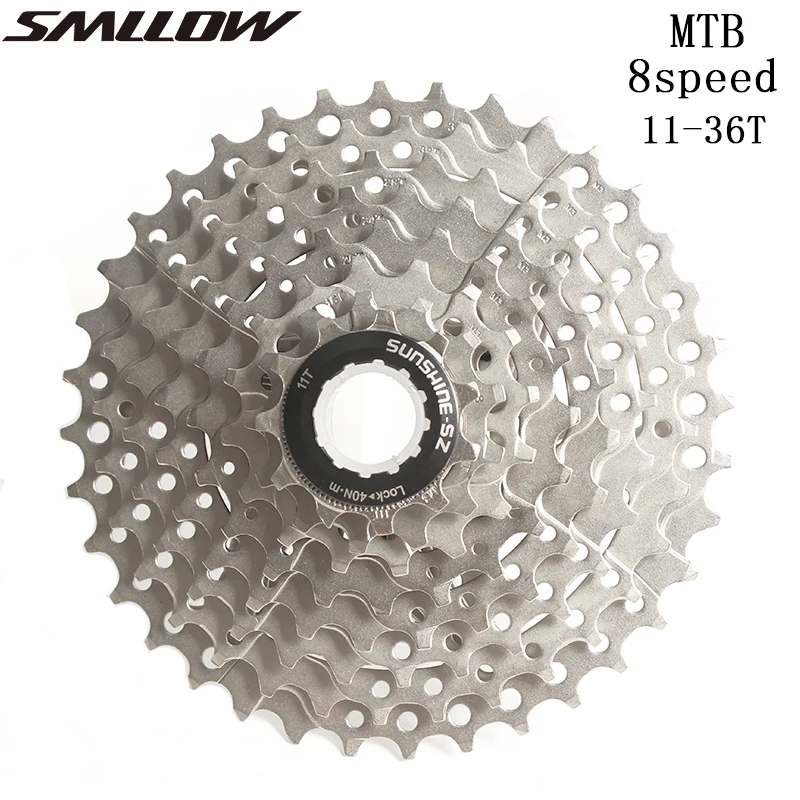 SUNSHINE-SZ MTB горный велосипед 8s 24s 8 скоростей 11-36T кассета с широким соотношением Колеса свободного хода для велосипедных деталей