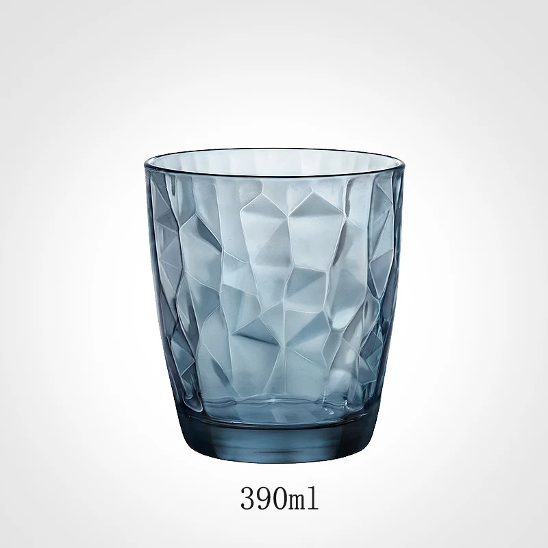 A8 Blue102x90mm 1 шт. бессвинцовые хрустальные стаканы цвет прозрачная чашка высокая емкость пивное стекло винный бокал для баров вечерние стеклянная посуда для гостиниц 12 типов - Цвет: A8 Blue102x90mm