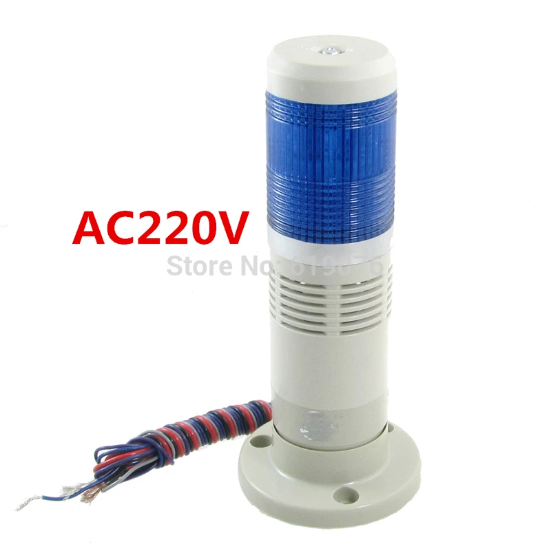 

Alarm lamp LED tricolor flash lamp with buzzer machine tool lighthouse safety