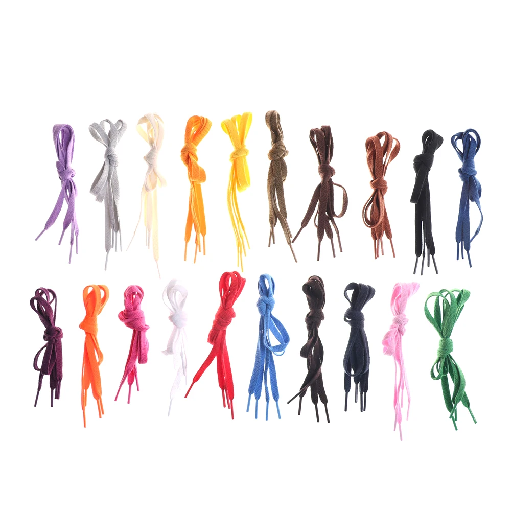 20 цветов 60 см плоские шнурки для кроссовок спортивная обувь спортивные кроссовки