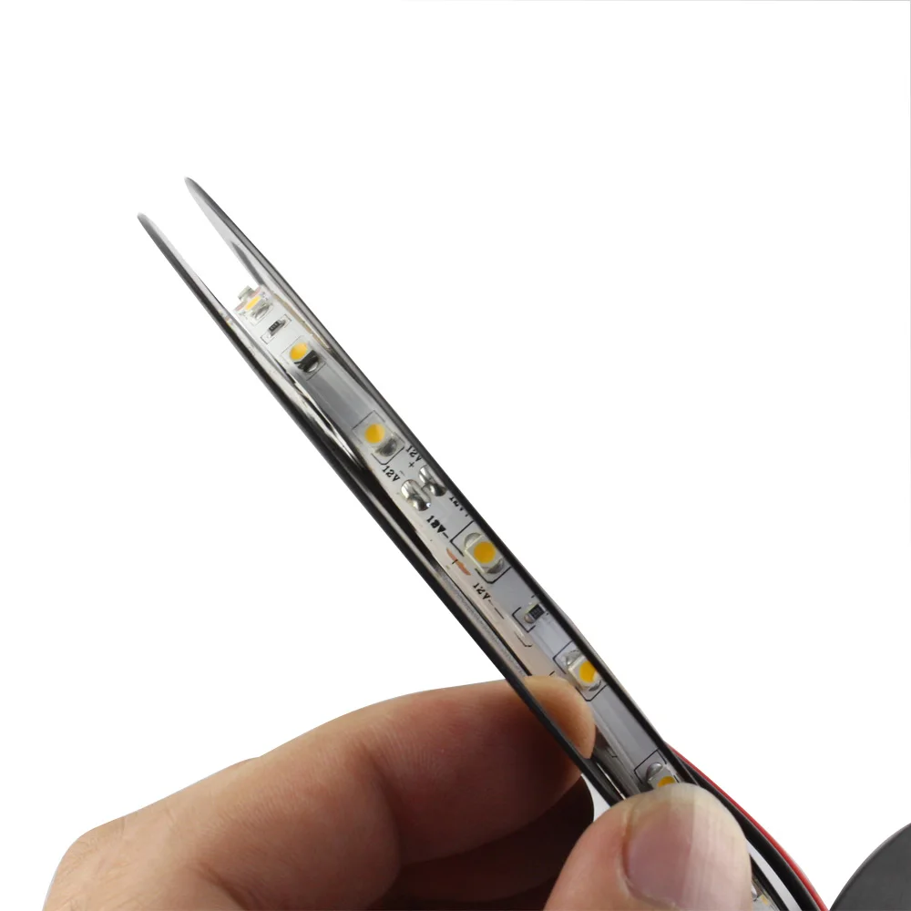 Светодиодная лента 5 мм PCB 12 в 10 м SMD 3528 гибкая светодиодная полосы света