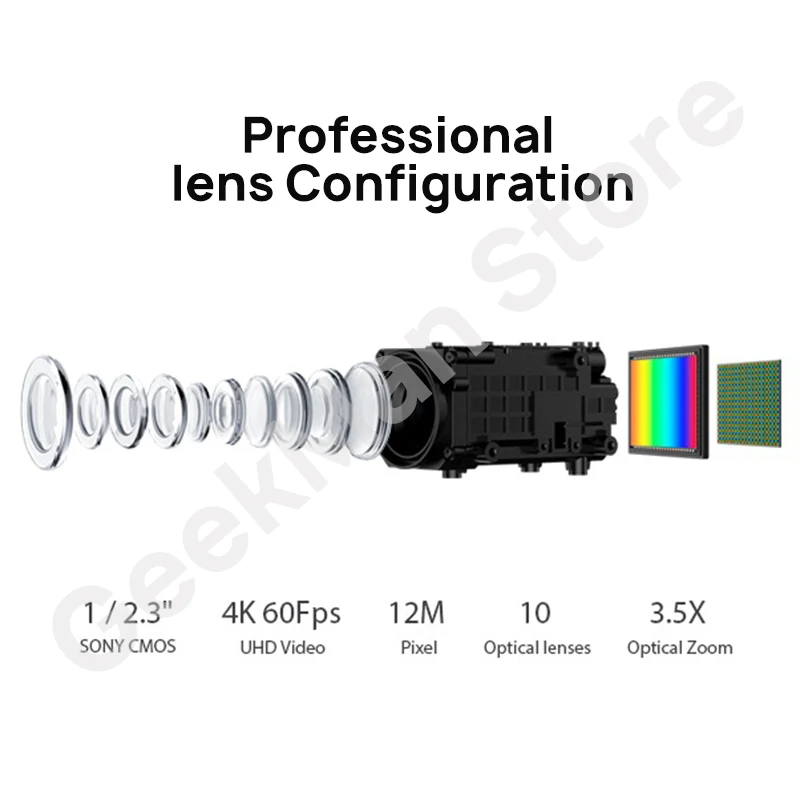 OBSBOT Tail Auto-Director AI camera Track auto zoom capture до 4 K/60fps vs insta360 one x evo 360 camera