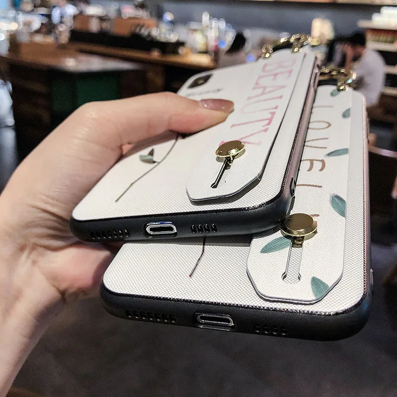 Модный цветочный чехол для телефона huawei P20 Plus силиконовый мягкий браслет Mate 10 9 pro
