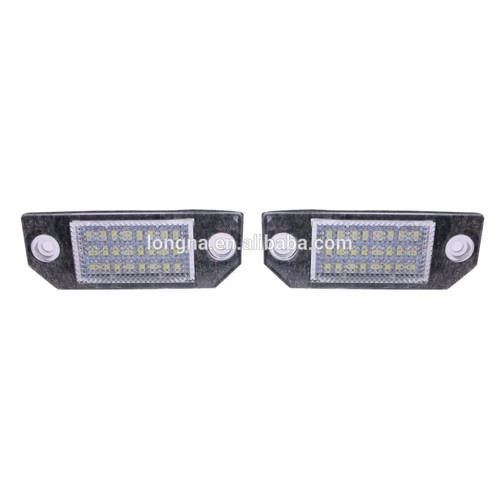 1 Pair 24 3528 SMD LED License Plate Light Lamp for Ford Fo cus MK2 03-08 | Автомобили и мотоциклы