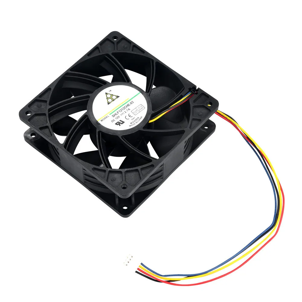 Запасной Вентилятор охлаждения 2x6000 об/мин 4-контактный разъем для Antminer Bitmain S7 S9