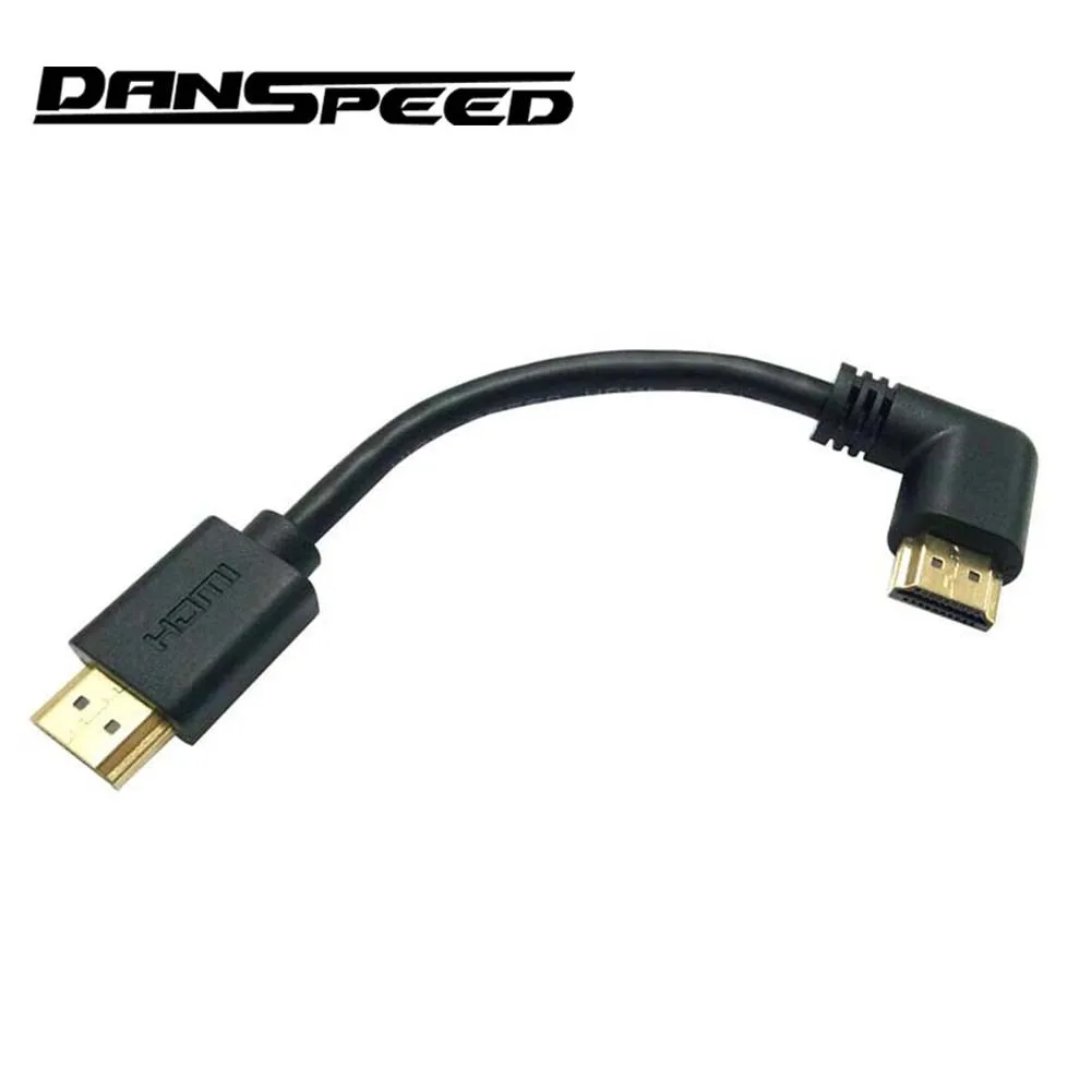 DANSPEED 15 см 0 49 фута прямоугольный кабель HDMI конвертер для xbox HDTV DVD видео|Кабели HDMI| |