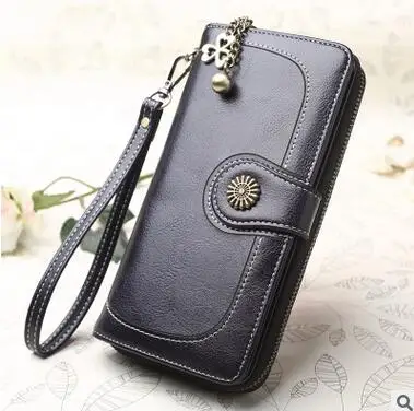 Bolso Kiple известный бренд длинный кошелек, Женский кошелек женский клатч кошелек, кожаный кошелек женский кошелек Визитницы Carteira Feminina - Цвет: 3