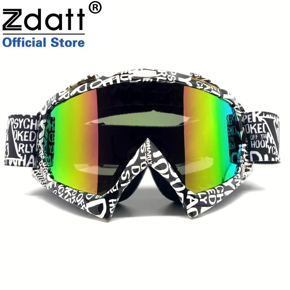Zdata мотоциклетные очки ATV Внедорожные грязи велосипед пылезащитные Gafas Гоночные Очки Мотокросс анти ветер очки лыжные MX очки