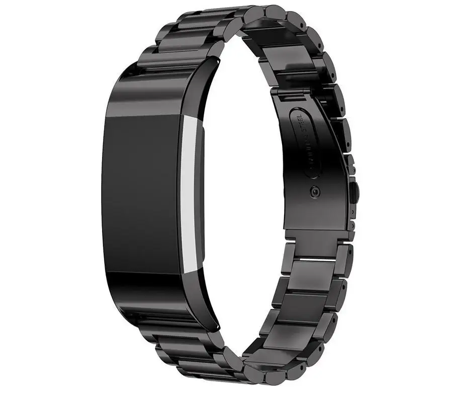100 шт. металлический ремешок для Fitbit Charge 2 часов из нержавеющей стали смарт