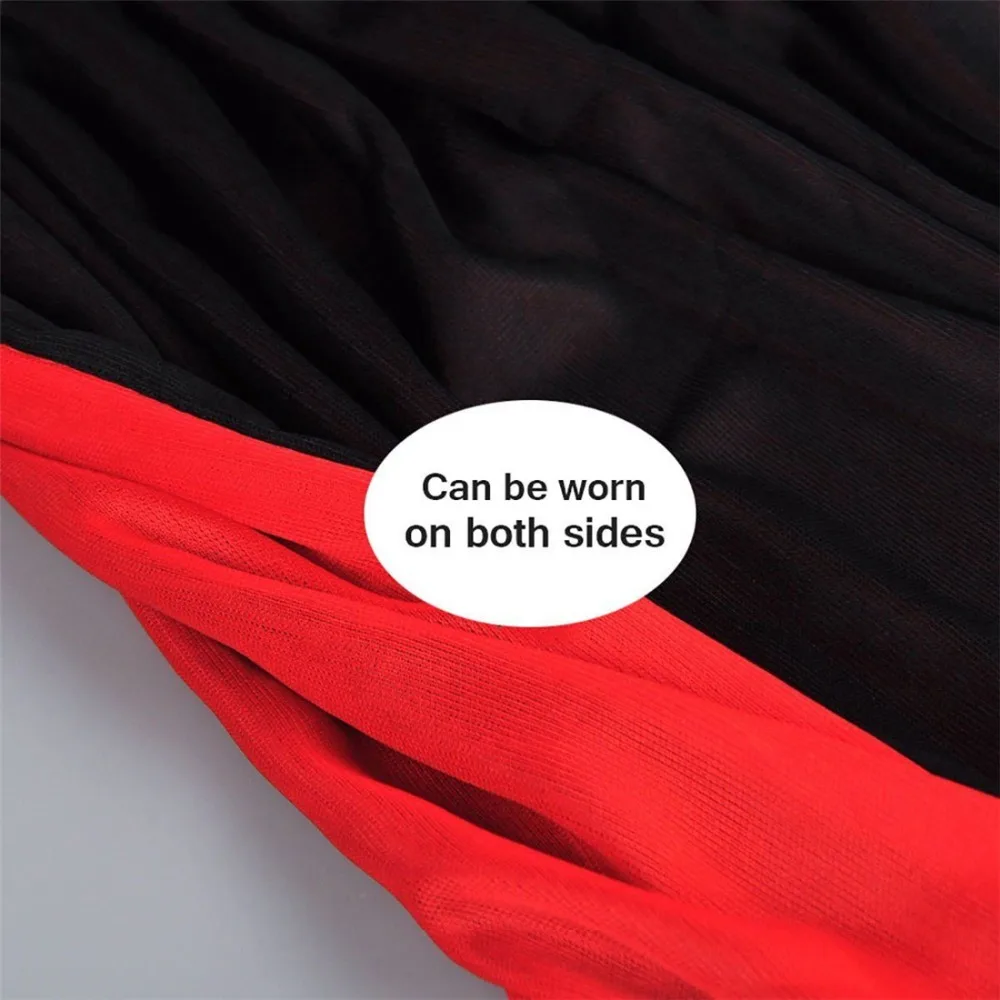 Halloween Cosplay Vampire Witch Cloak Childrens Adult Costume Dracula Devil Cape Black Red Double Robe | Дом и сад