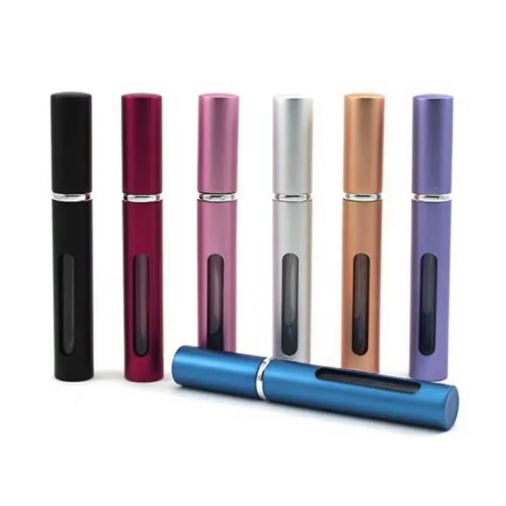 

1PC Fashion 5ML Travel Portable Refillable Perfume Atomizer Bottle Pump Scent Spray Case New Refillable Bottle