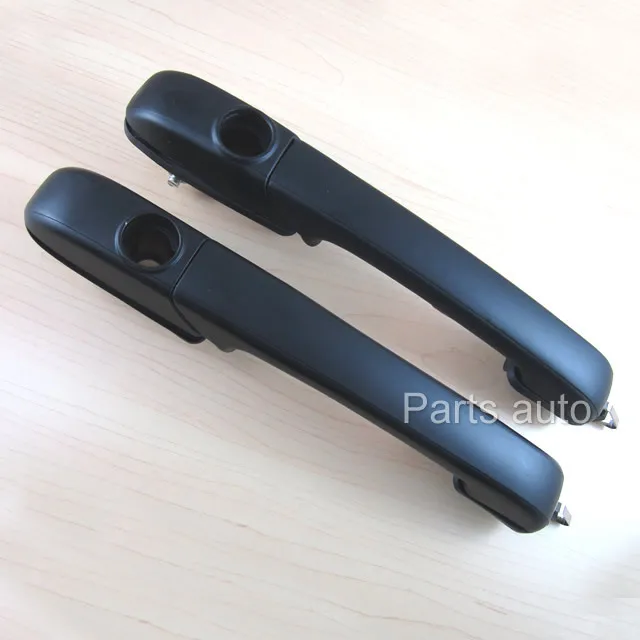 Черный Внешний тянуть Стиль дверные ручки для 85 1992 2 дверный MK2 Jetta Golf GTI|door handle|outer