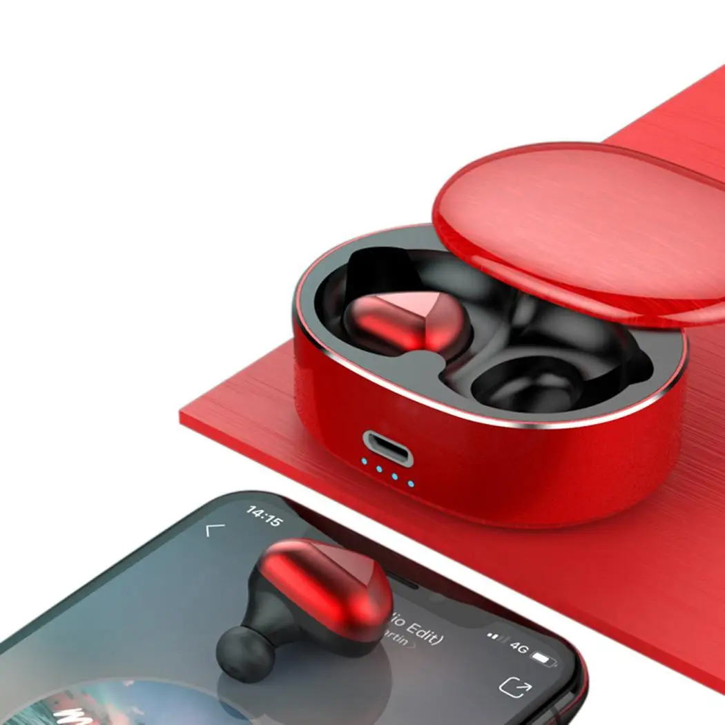 Общие беспроводные Bluetooth стерео наушники вкладыши 20 кГц IPX5 32 85dB 1h Спортивные
